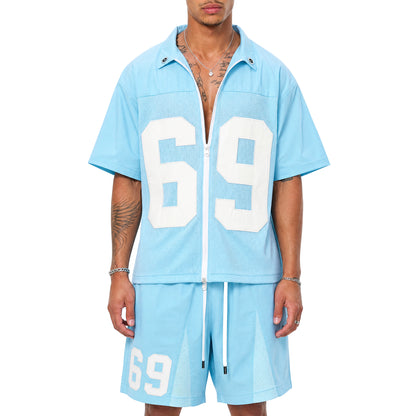 Goated shirt short set