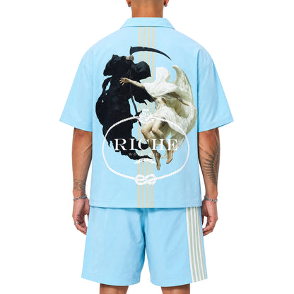 Goated shirt short set