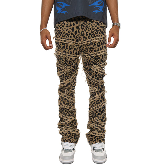 Premium flared embellished / stones pant