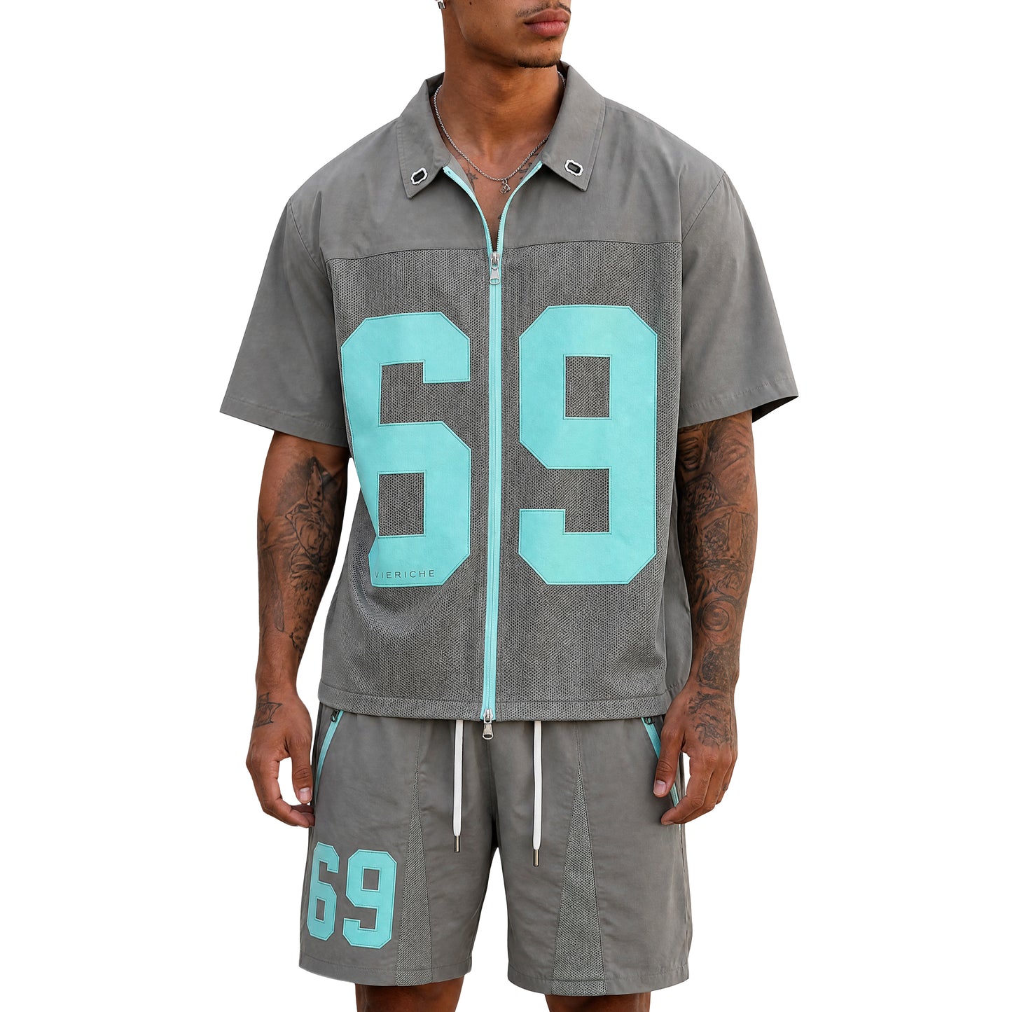 Goated shirt short set