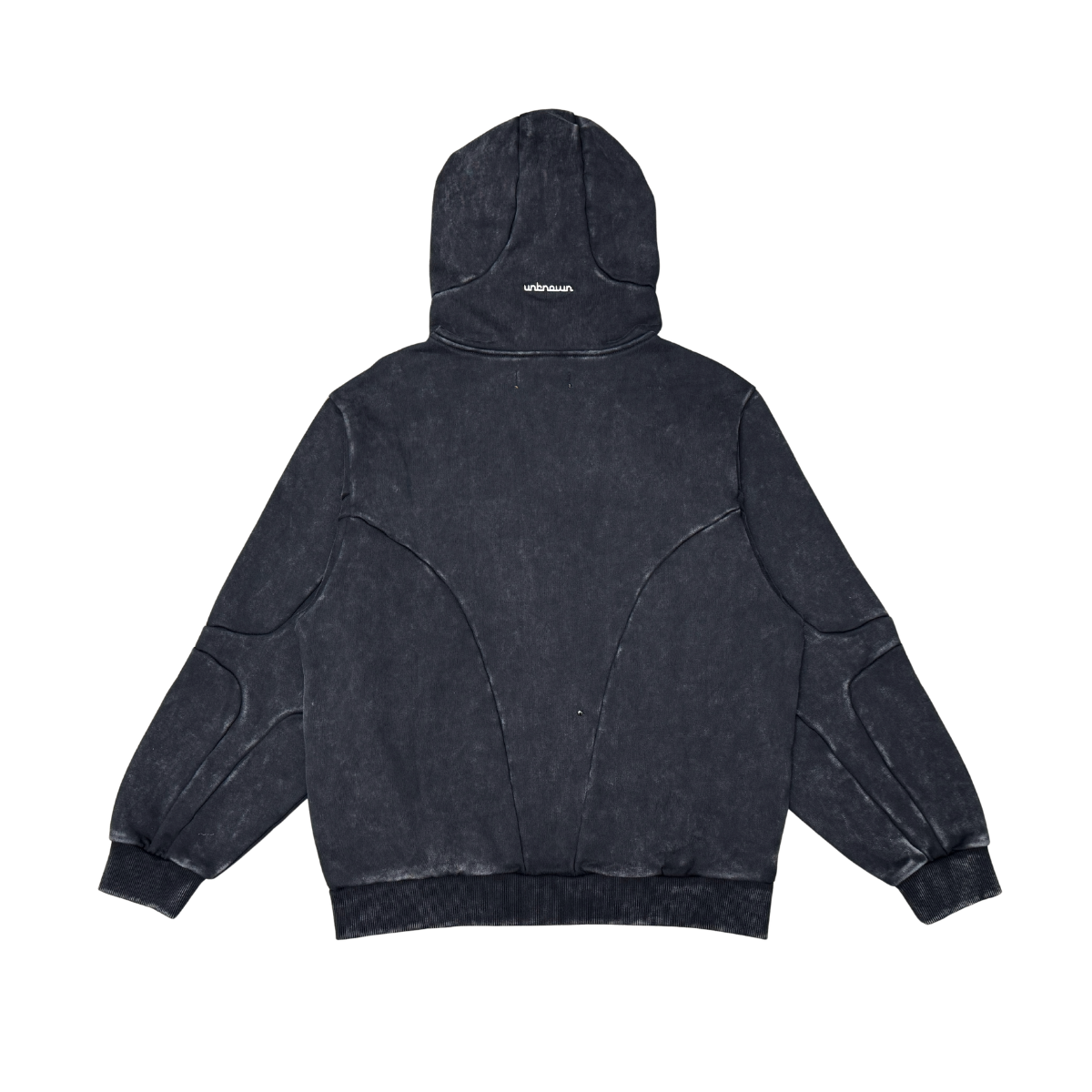 Unknown Winged Rivet Zip Hoodie