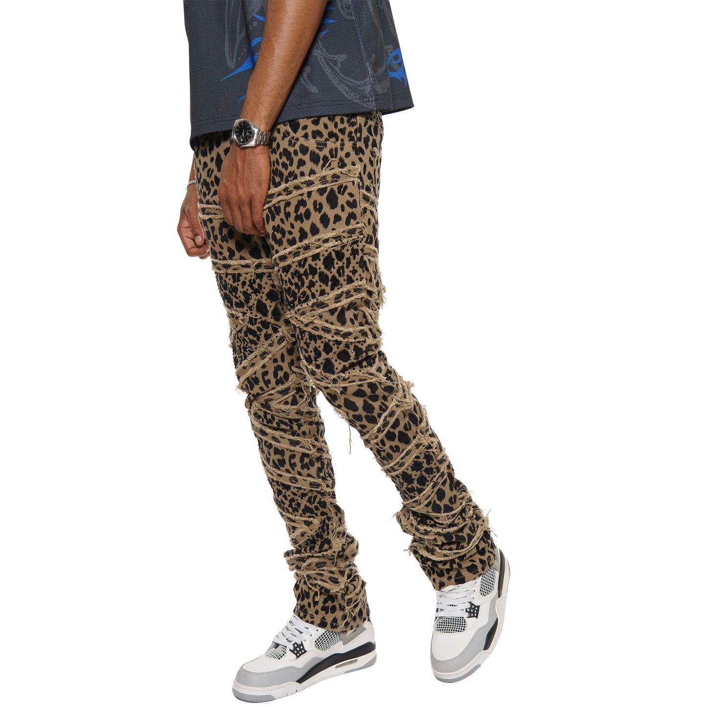 Premium flared embellished / stones pant