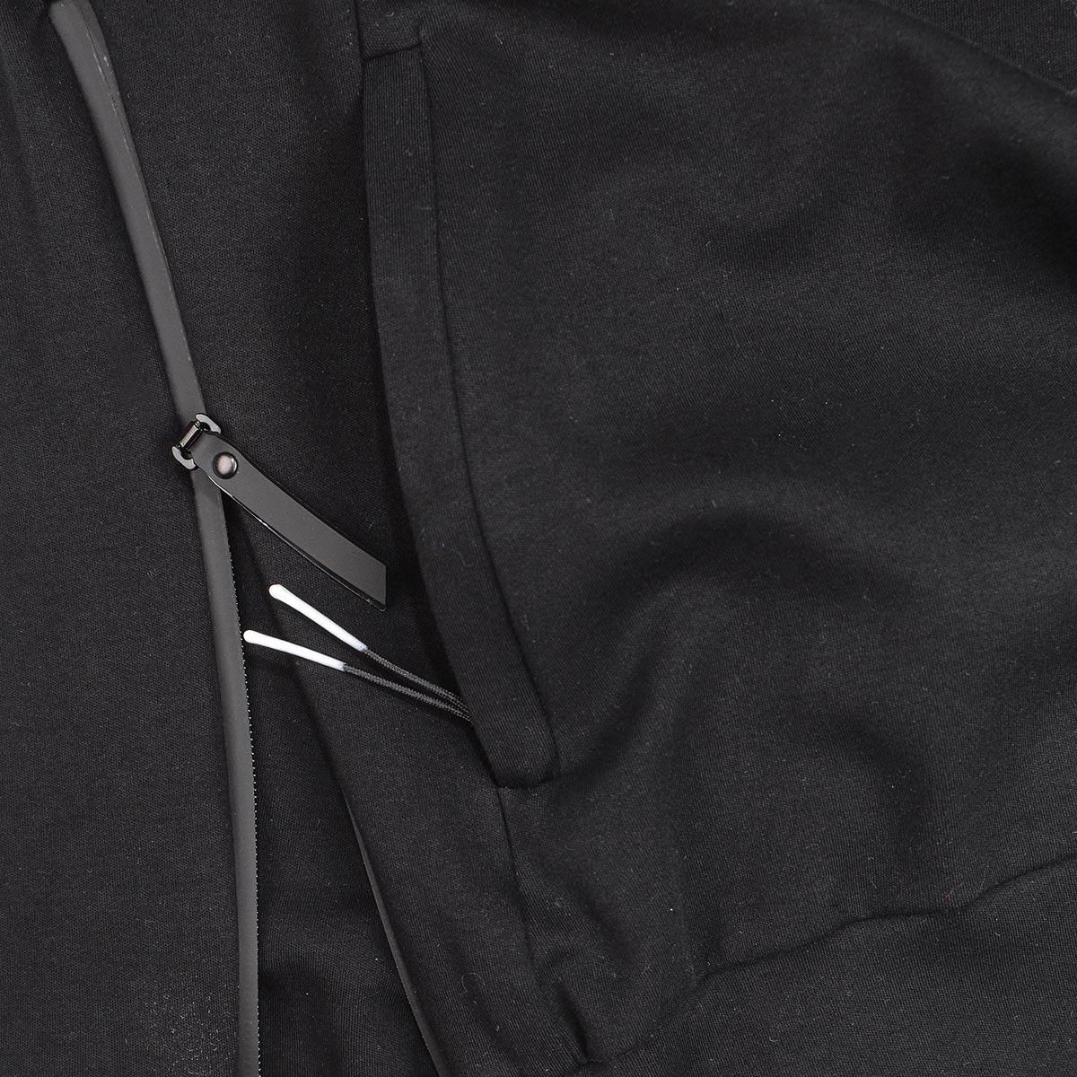 Mixed media pullover