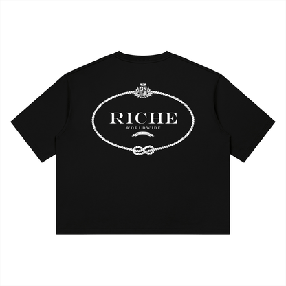 Naughty but nice Heavyweight Boxy T-Shirt