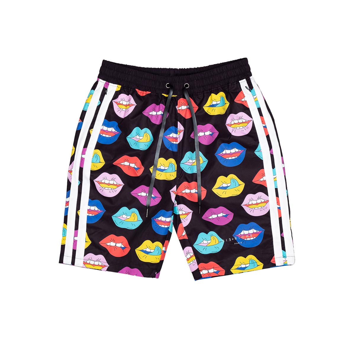 Riche Love Lips Graphic Board Short for Men