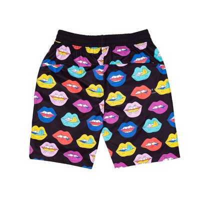 Riche Love Lips Graphic Board Short for Men