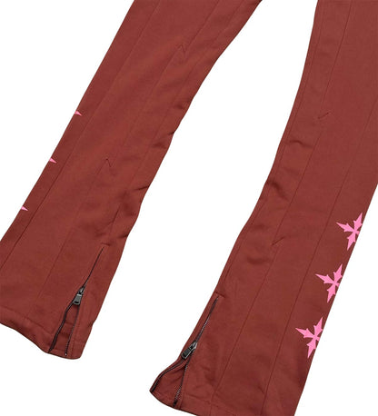 Elongated bootcut cargo