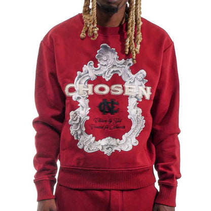 Pocketed washed frame crew