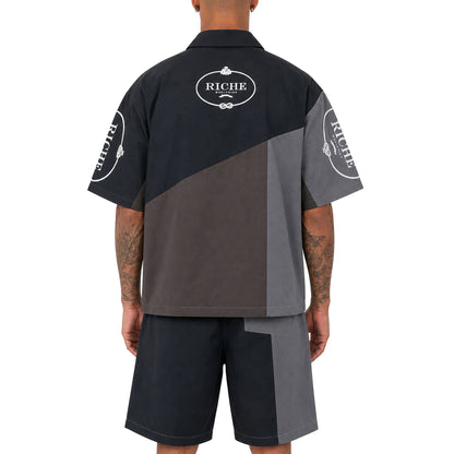 Monoblock jacket short set