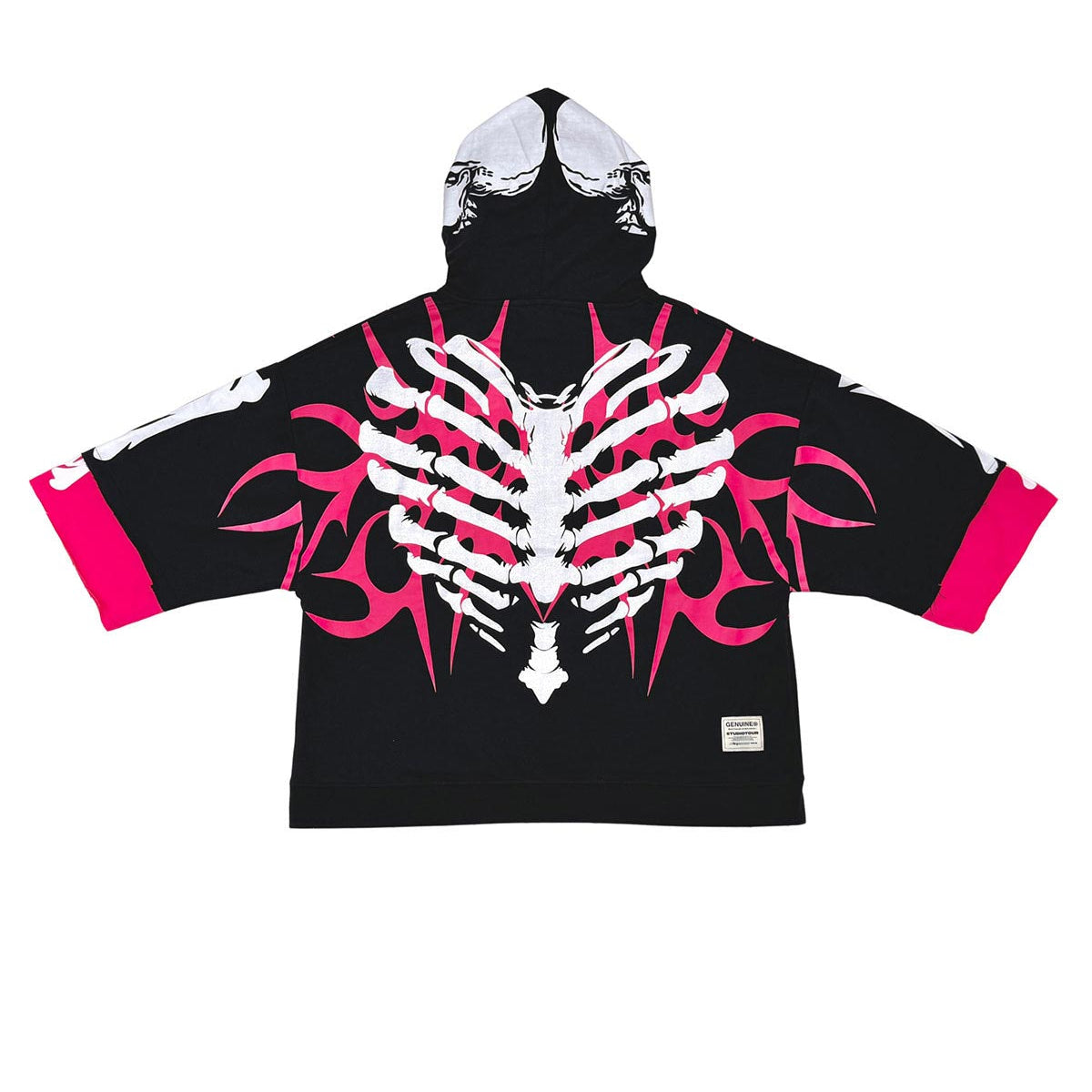 Xray short sleeve hoodie