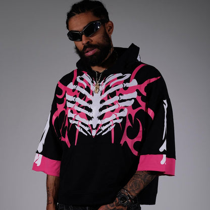 Xray short sleeve hoodie