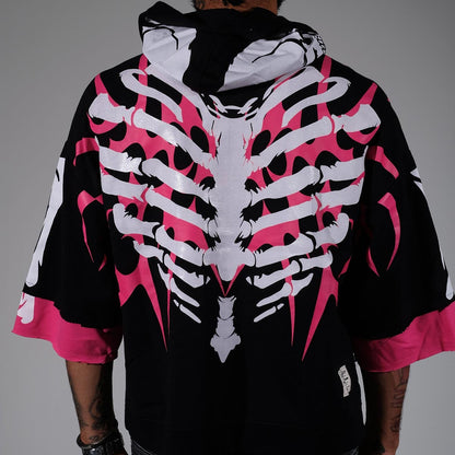Xray short sleeve hoodie