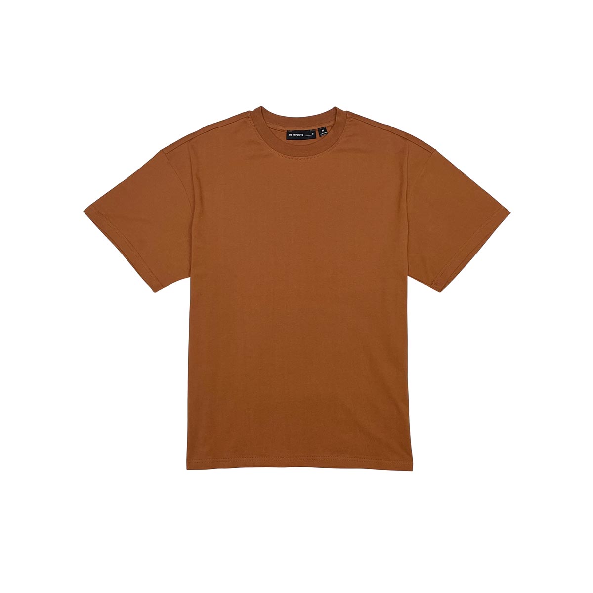 Single jersey oversized drop shoulder tshirt
