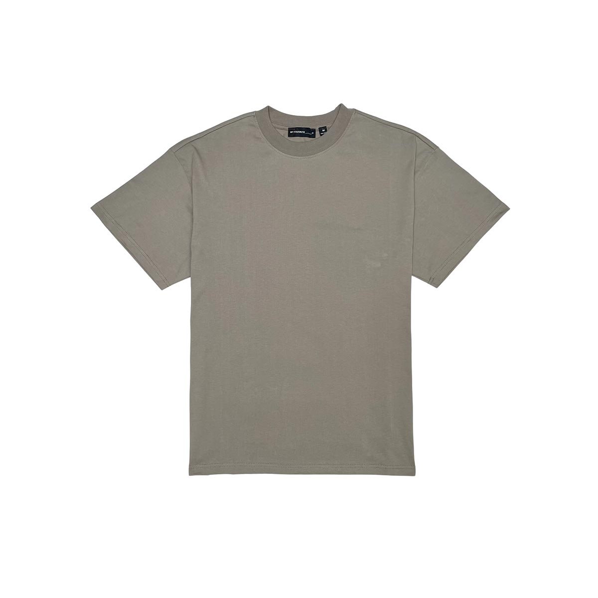 Single jersey oversized drop shoulder tshirt