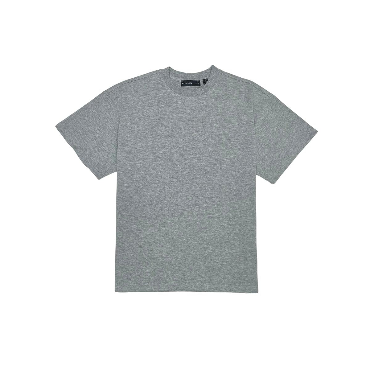 Single jersey oversized drop shoulder tshirt