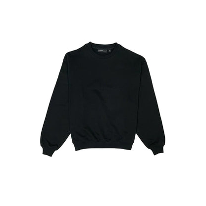 French terry crewneck sweater