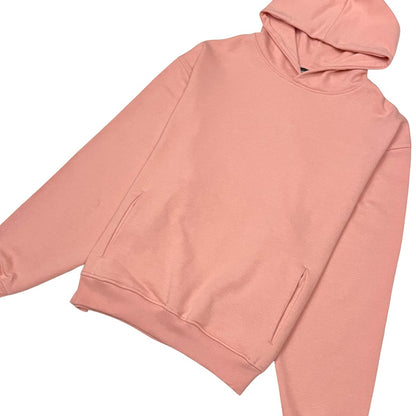 French terry drop shoulder hoodie