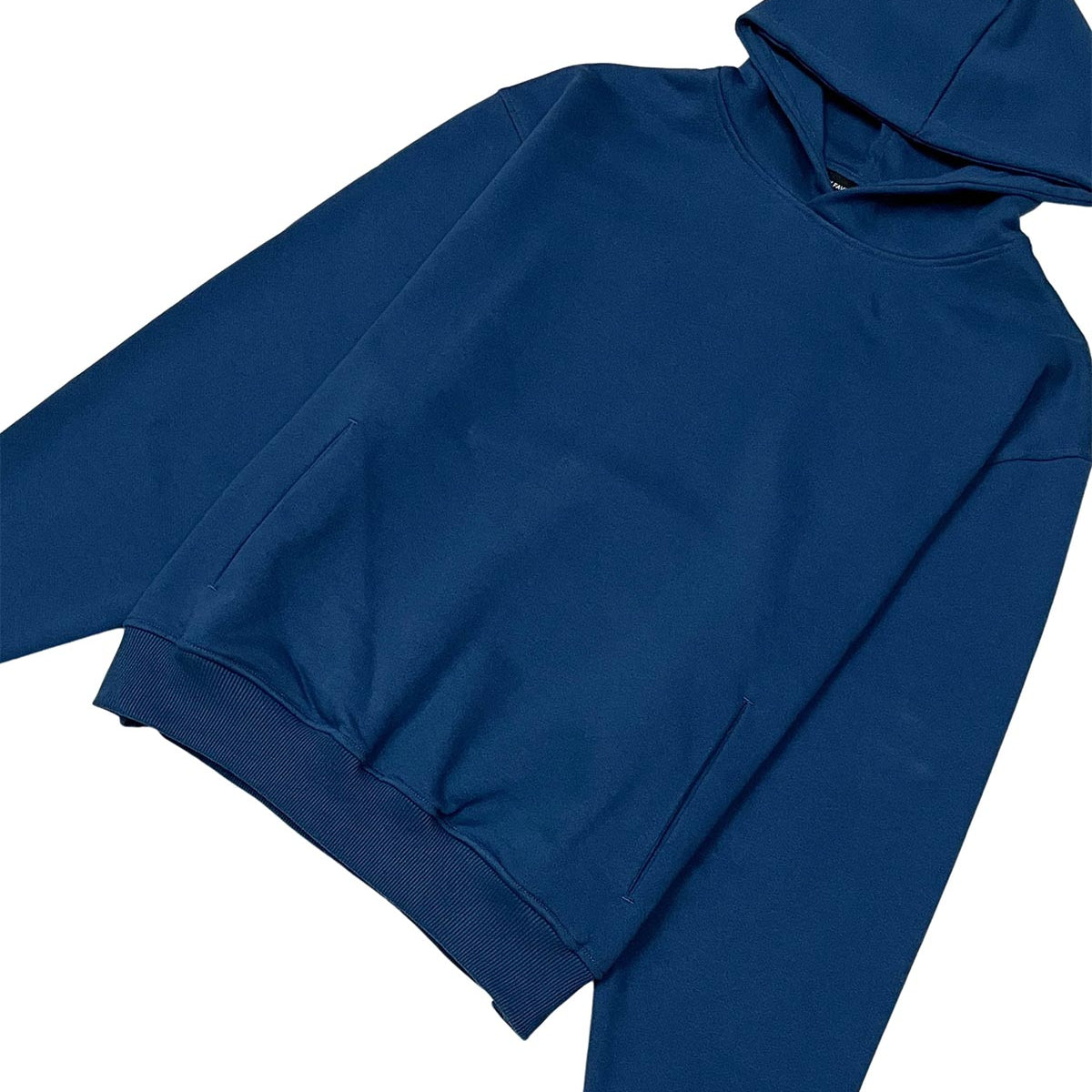 French terry drop shoulder hoodie
