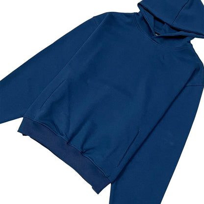 French terry drop shoulder hoodie