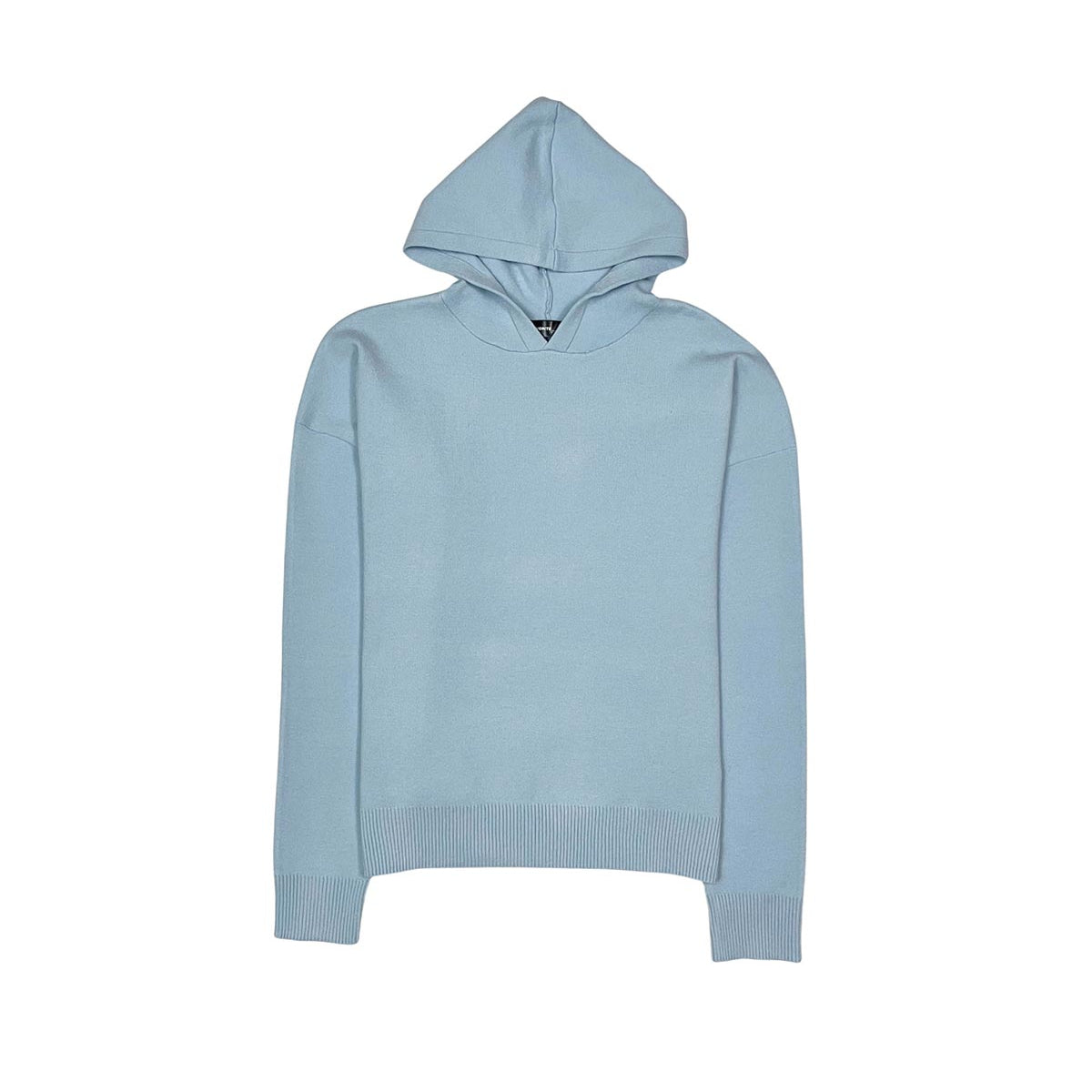Viscos poly double knit sweater hoodie