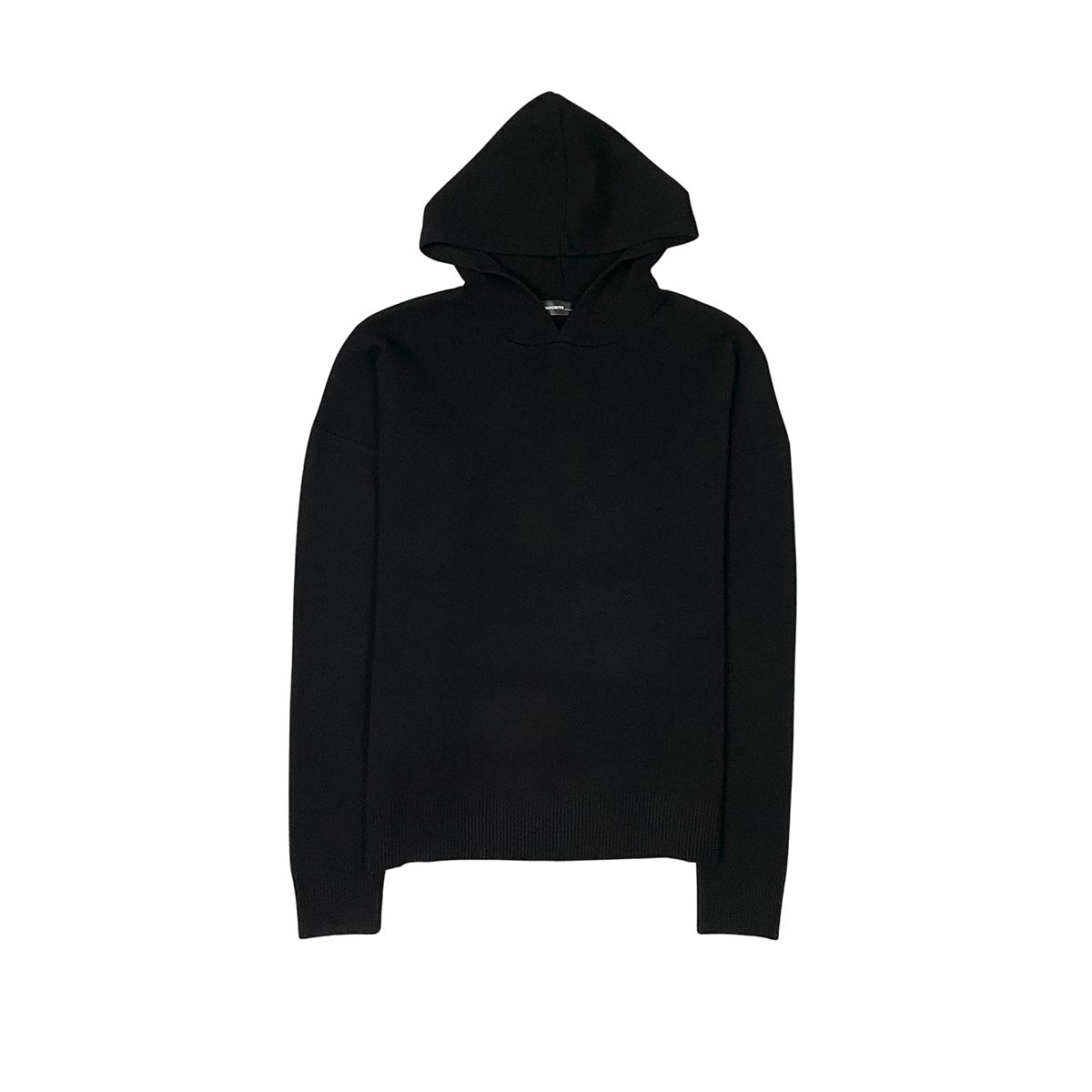 Viscos poly double knit sweater hoodie
