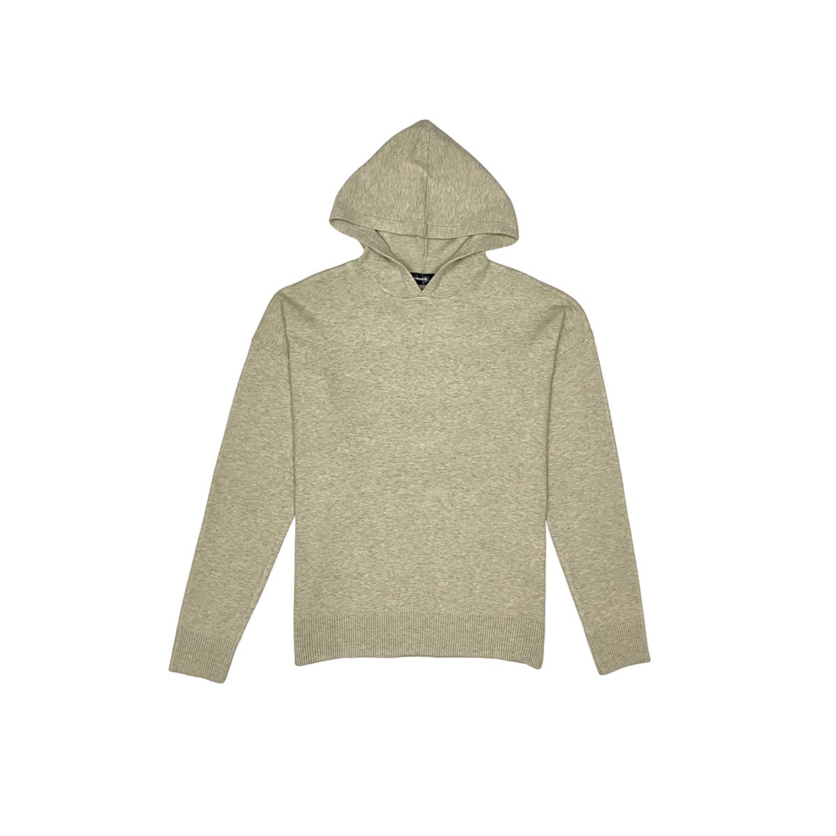 Viscos poly double knit sweater hoodie