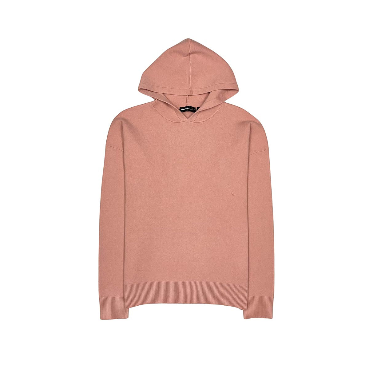 Viscos poly double knit sweater hoodie