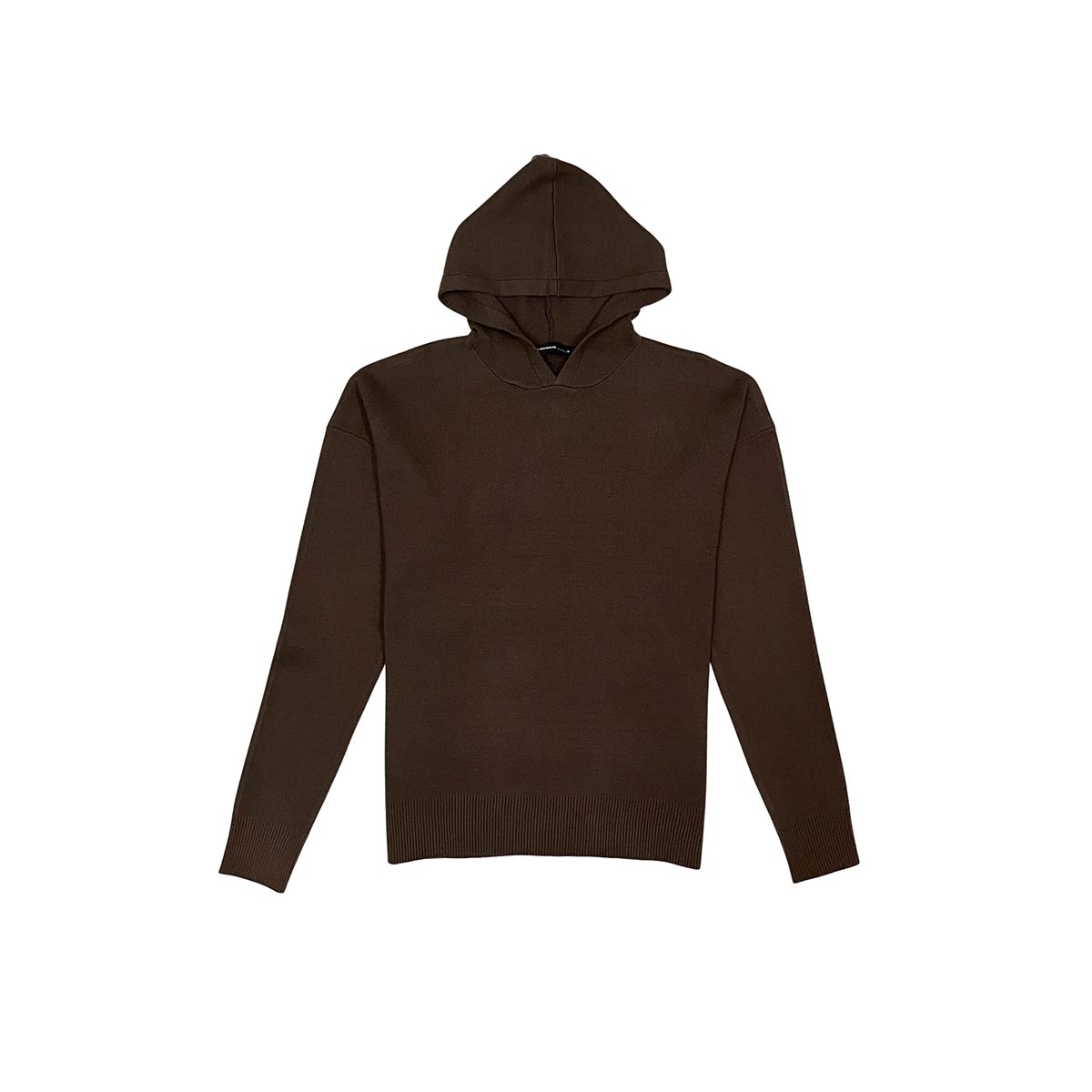 Viscos poly double knit sweater hoodie
