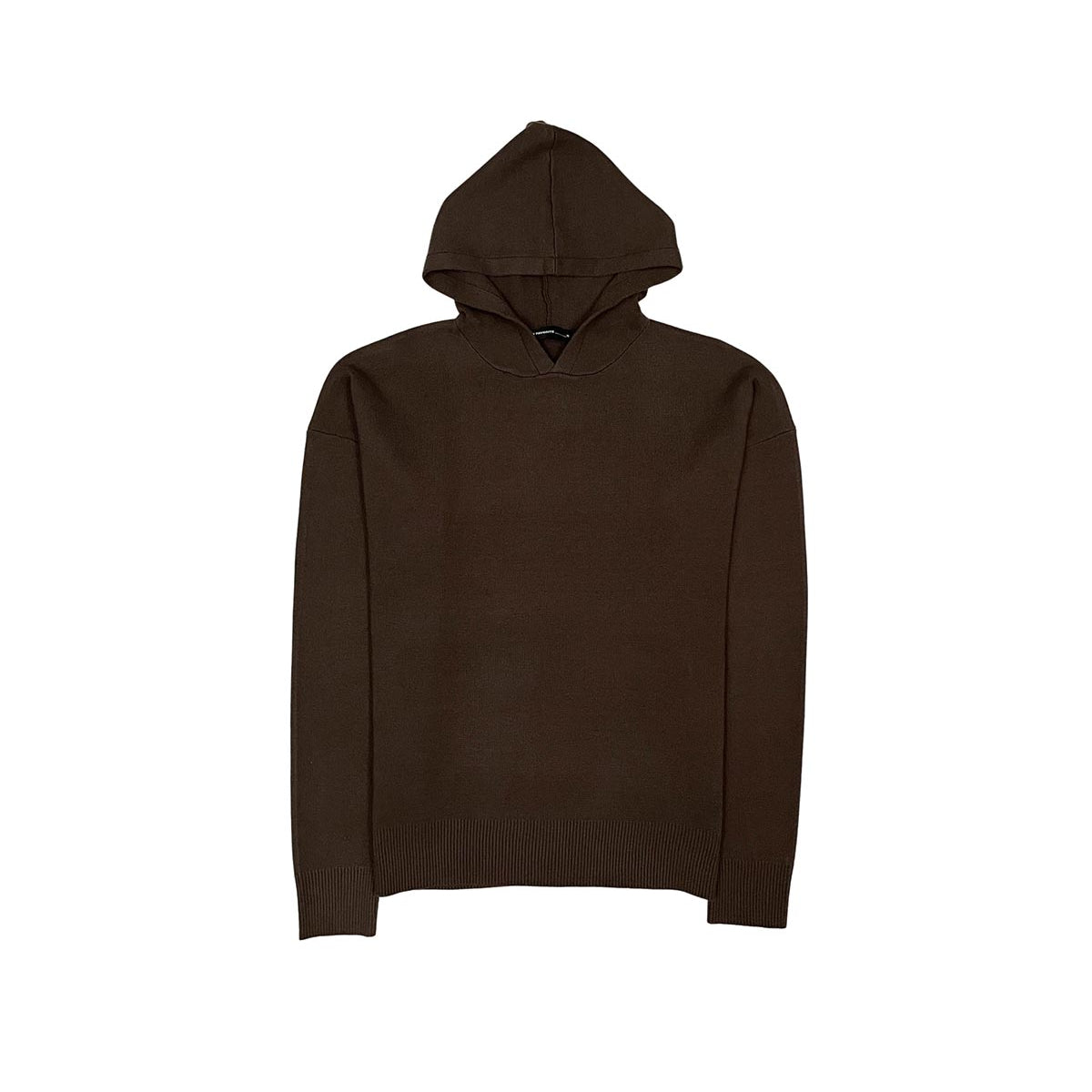 Viscos poly double knit sweater hoodie