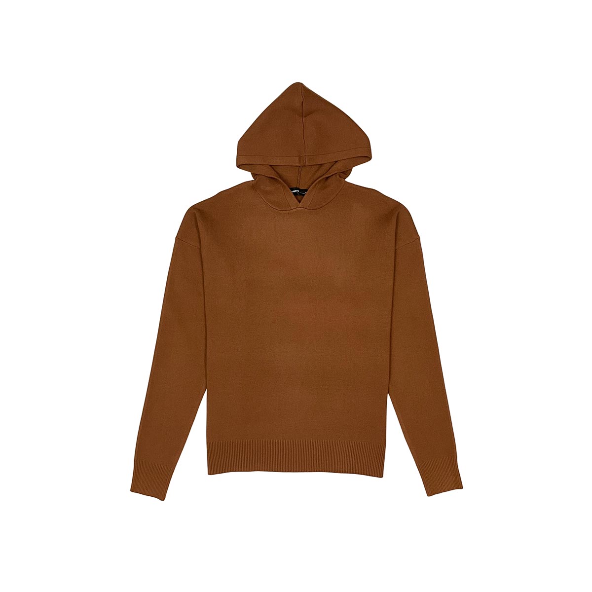 Viscos poly double knit sweater hoodie