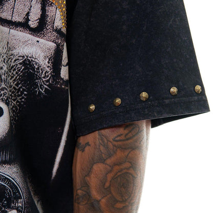 Stray dream big wide & crop fit tee