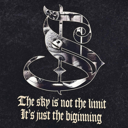 Stray dream big wide & crop fit tee