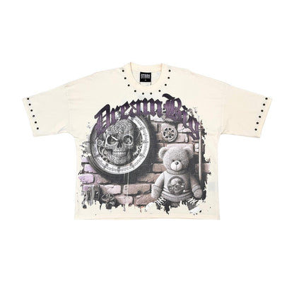 Stray dream big wide & crop fit tee