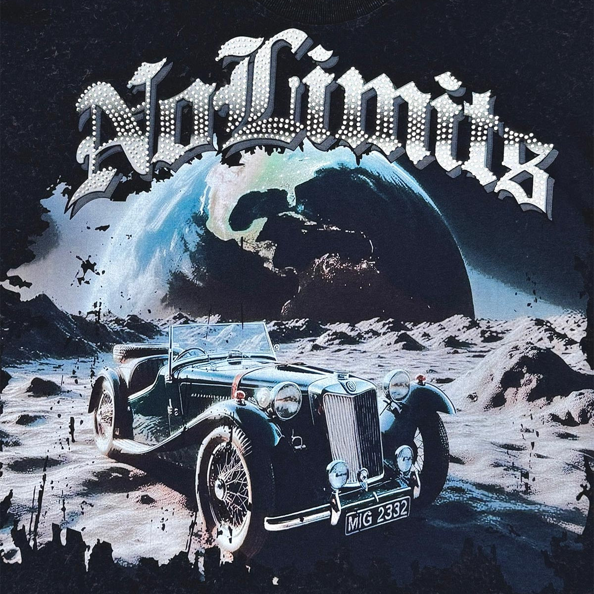 Stray no limits wide & crop fit tee