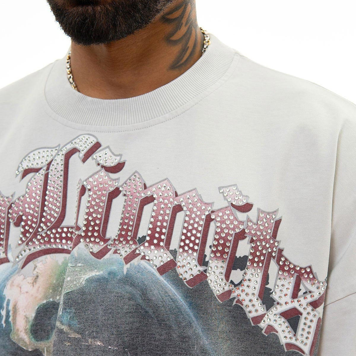 Stray no limits wide & crop fit tee