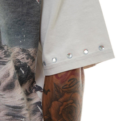 Stray no limits wide & crop fit tee