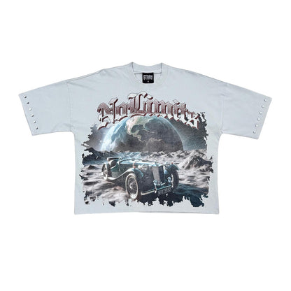 Stray no limits wide & crop fit tee