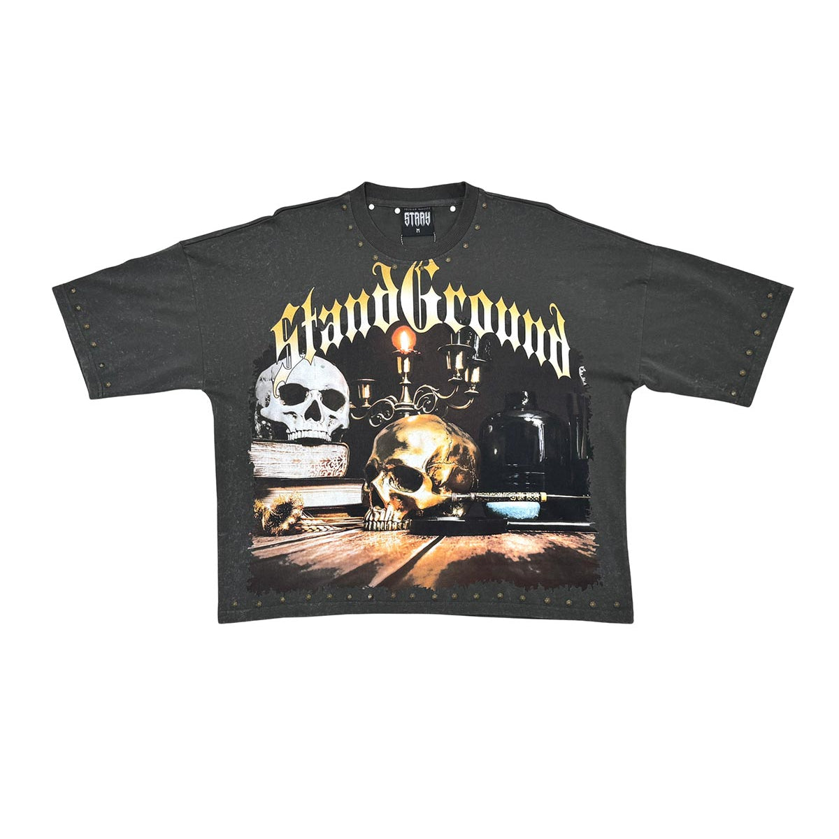 Stray stand ground wide & crop fit tee