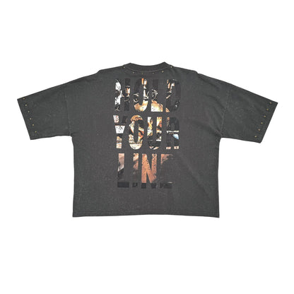 Stray stand ground wide & crop fit tee