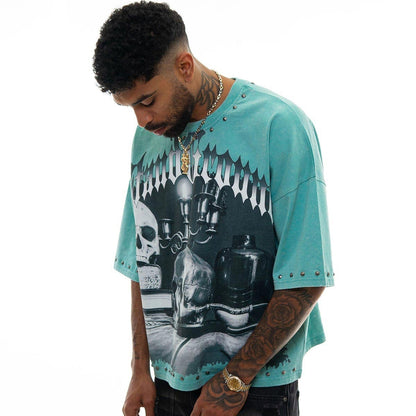 Stray stand ground wide & crop fit tee