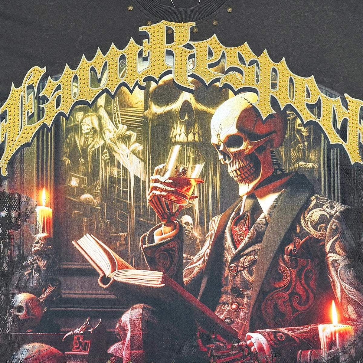 Stray respect earned wide & crop fit tee