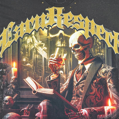 Stray respect earned wide & crop fit tee