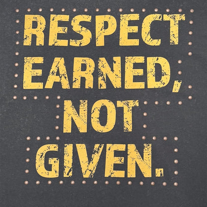 Stray respect earned wide & crop fit tee