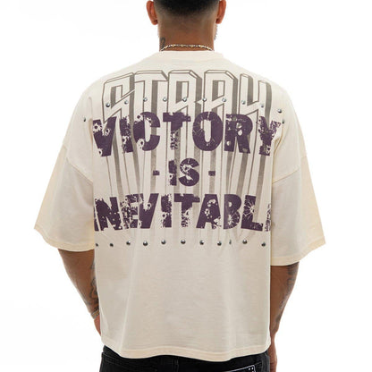 Stray claim victory wide & crop fit tee