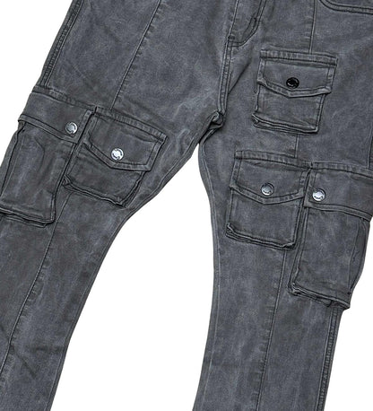 Flared fit pants