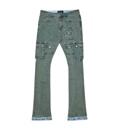 Flared fit pants