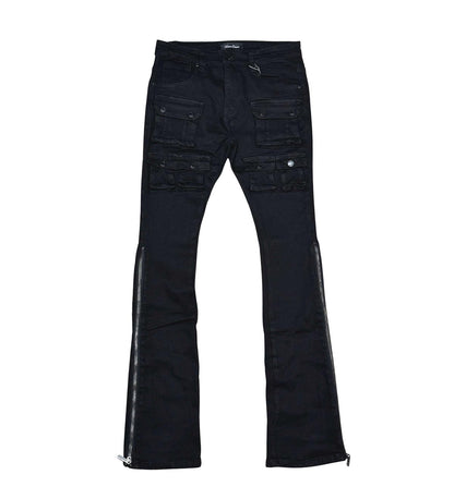 Flared fit pant multi-pocket