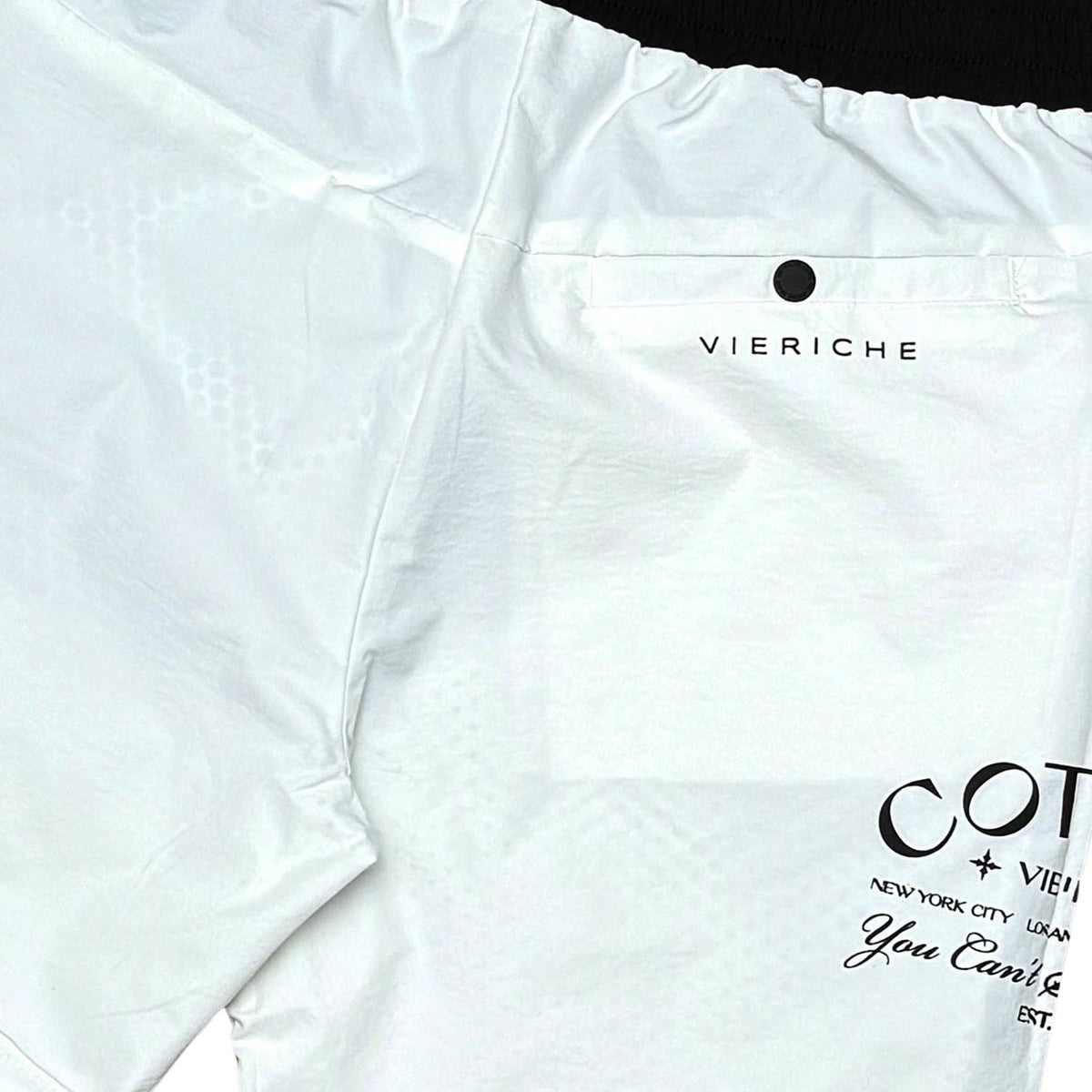 Retro beauty reversible short