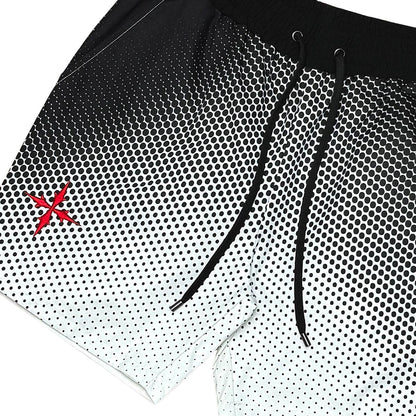 Retro beauty reversible short