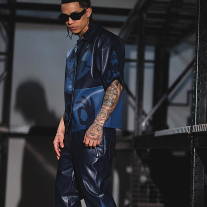 Tribal colorblock pant